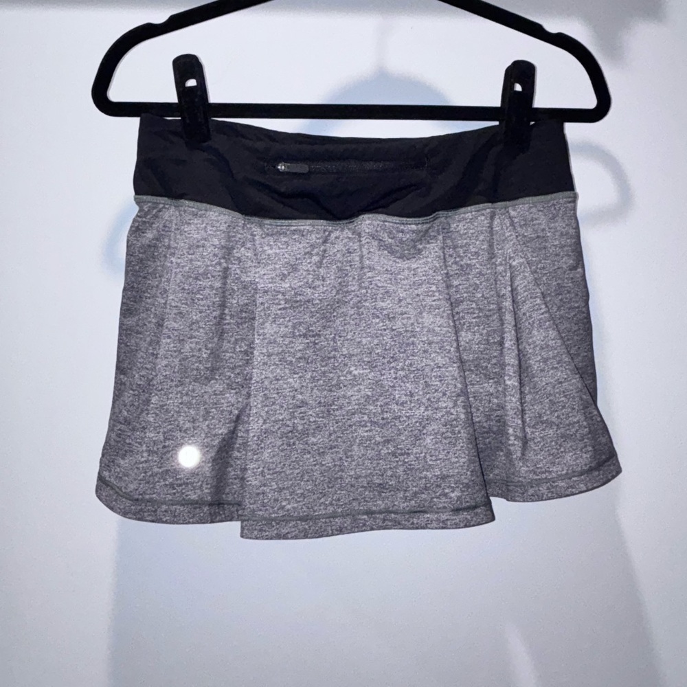 lululemon athletica Gray and Black Skort - Picture 3 of 5